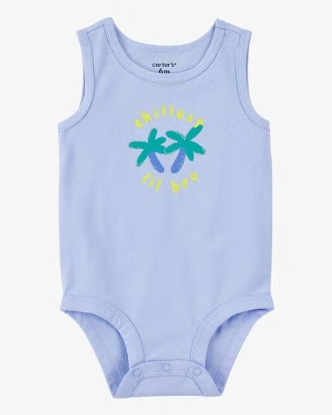 1S898910-ezgif.com-avif-to-jpg-converter Baby Chillest Lil Bro Sleeveless Bodysuit - Blue