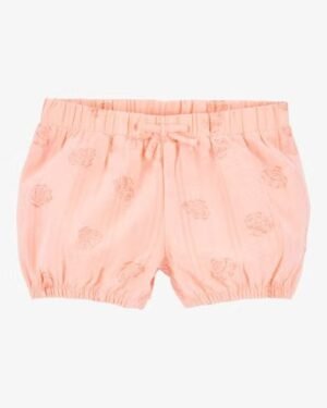 2S911810-ezgif.com-avif-to-jpg-converter Toddler Seashell Pull-On Cotton Shorts - Coral